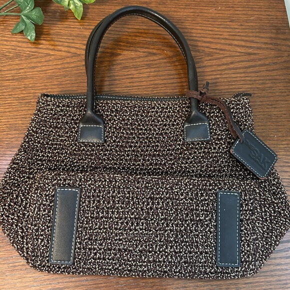 The Sak Elliot Luca Crocheted Satchel 10 x 8 x 4.5 - Picture 11 of 11